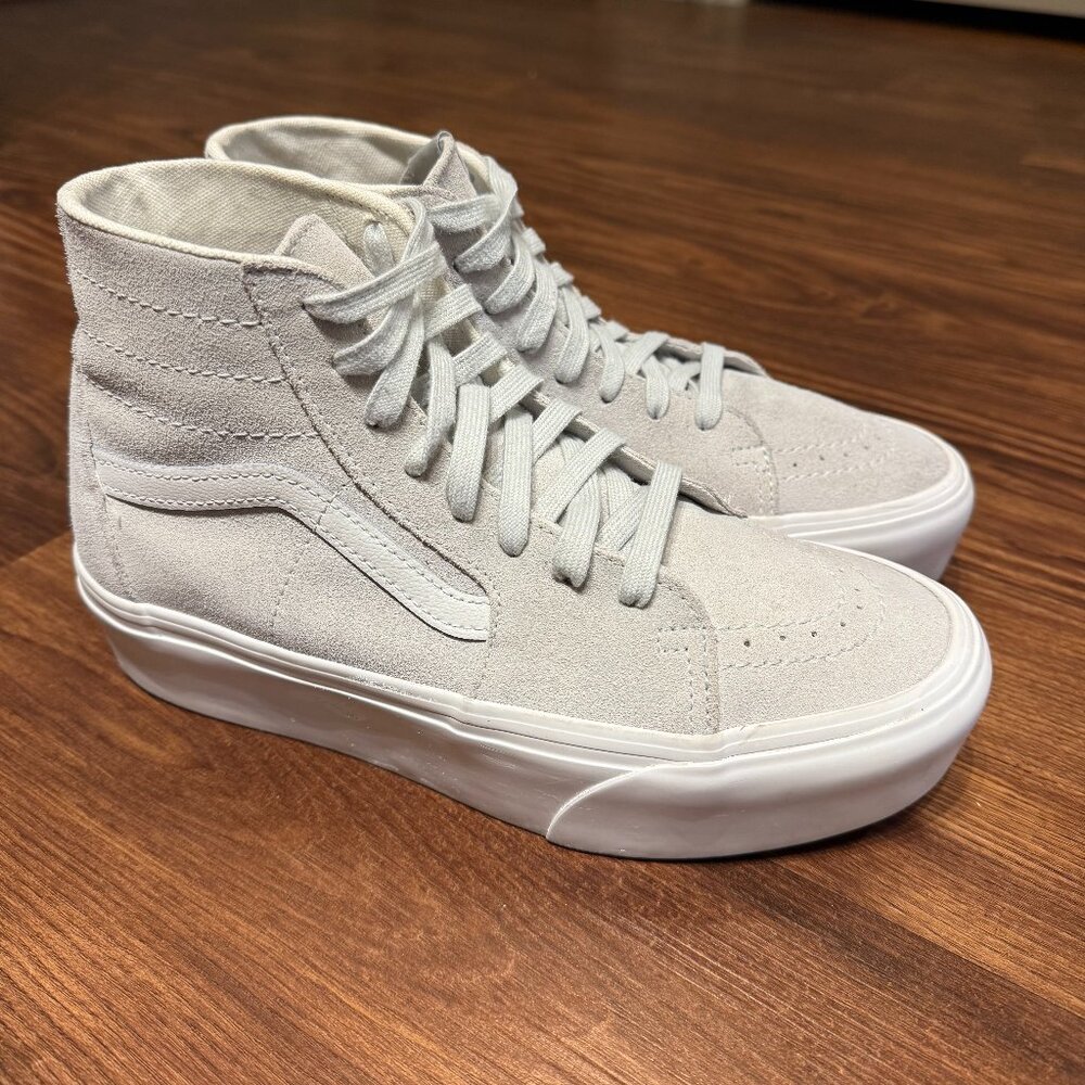 Vans SK8 Hi Taper Stackform Platform Suede Hi-tops women size 9